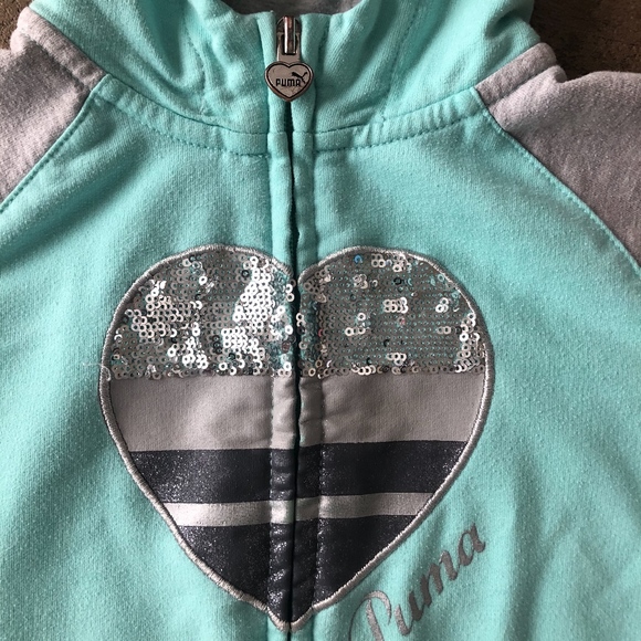 Puma Full Zip Hoodie -U5 - Picture 2 of 6